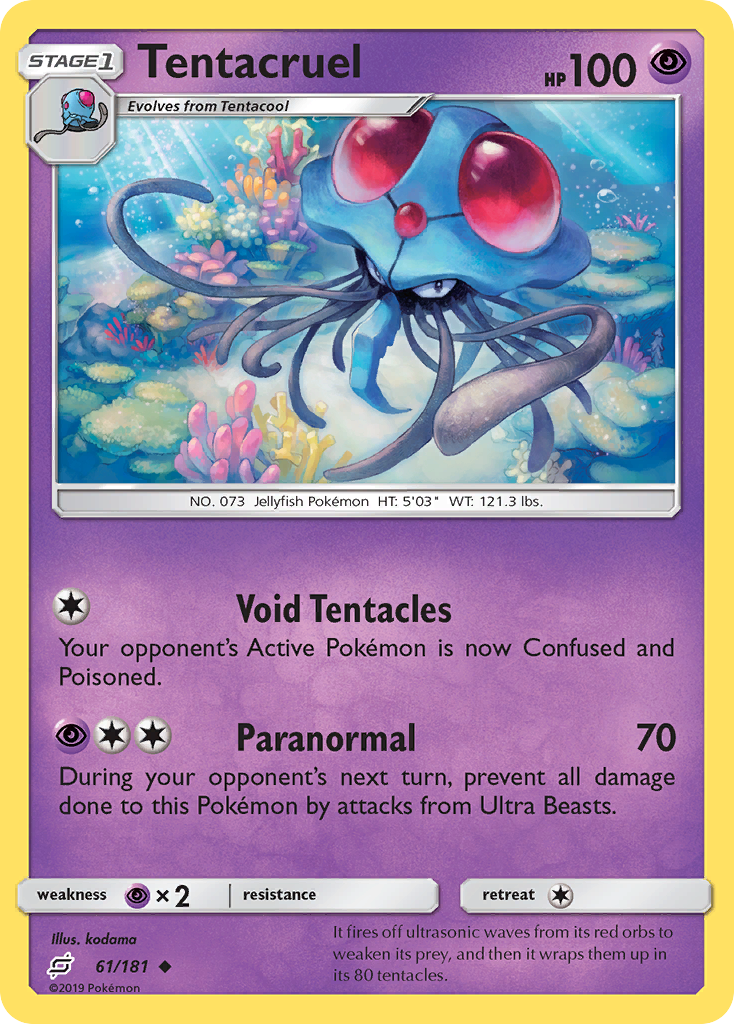Tentacruel 61/181 Team Up