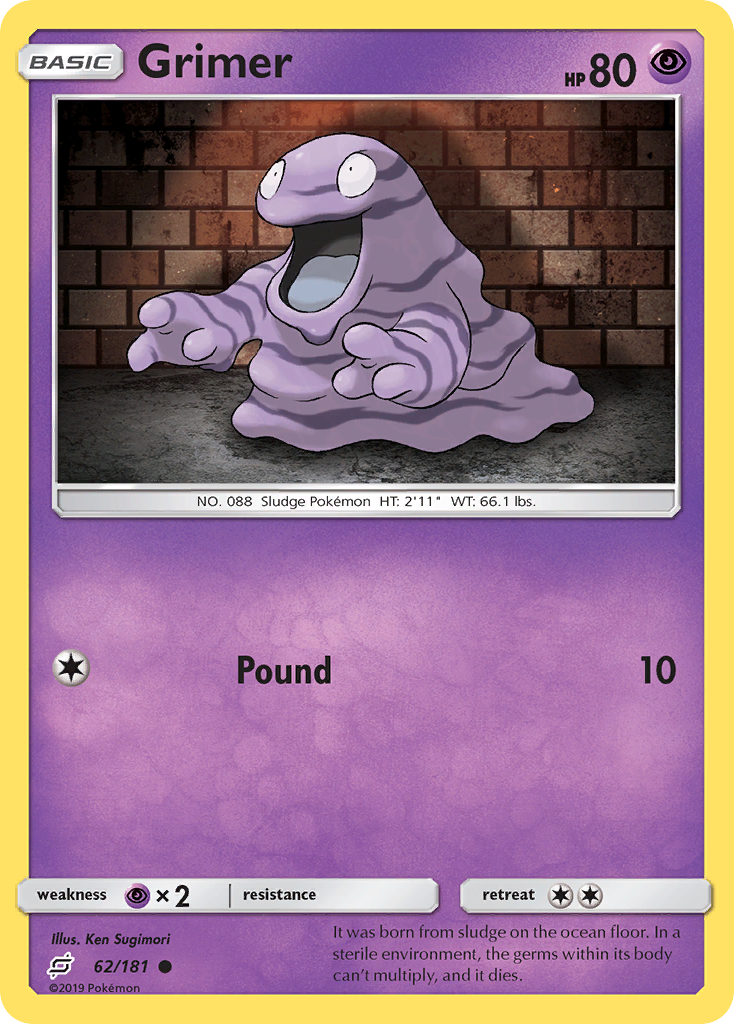 Grimer 62/181 Team Up