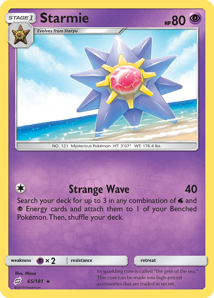 Starmie 65/181 Team Up
