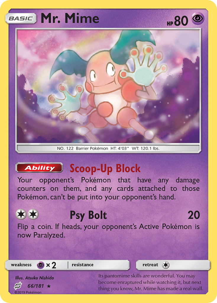 Mr. Mime 66/181 Team Up