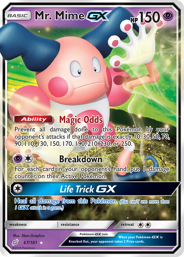 Mr. Mime-GX 67/181 Team Up