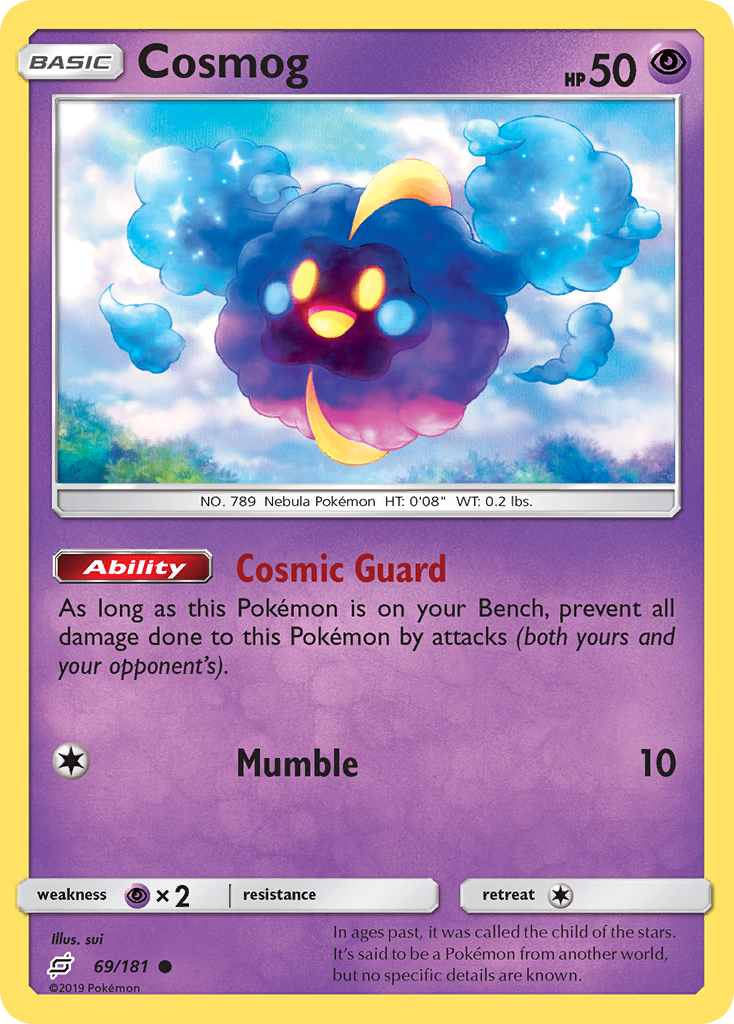 Cosmog 69/181 Team Up