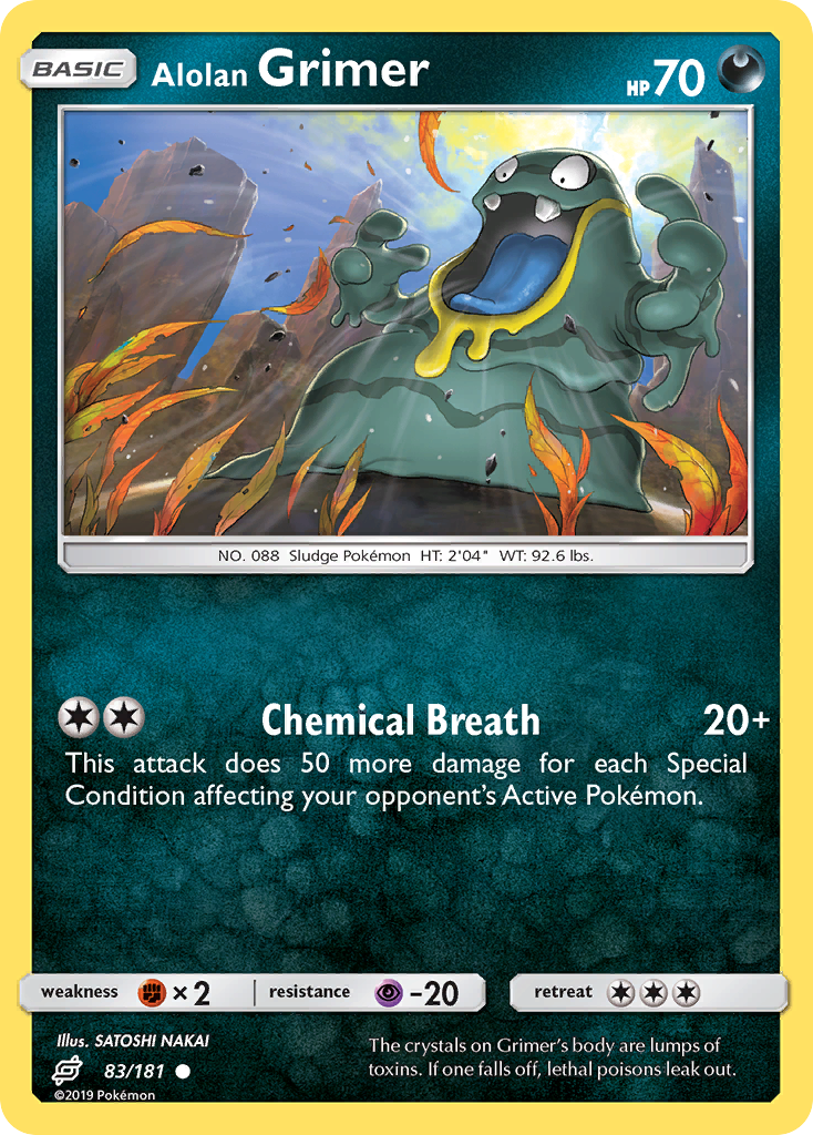 Alolan Grimer 83/181 Team Up