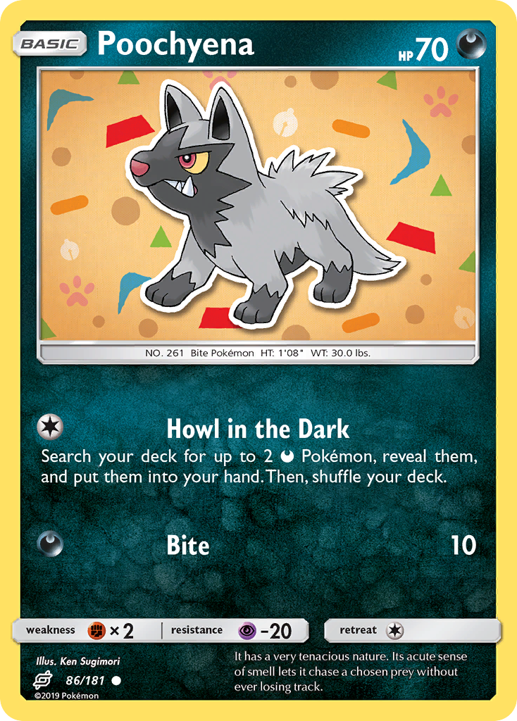 Poochyena 86/181 Team Up