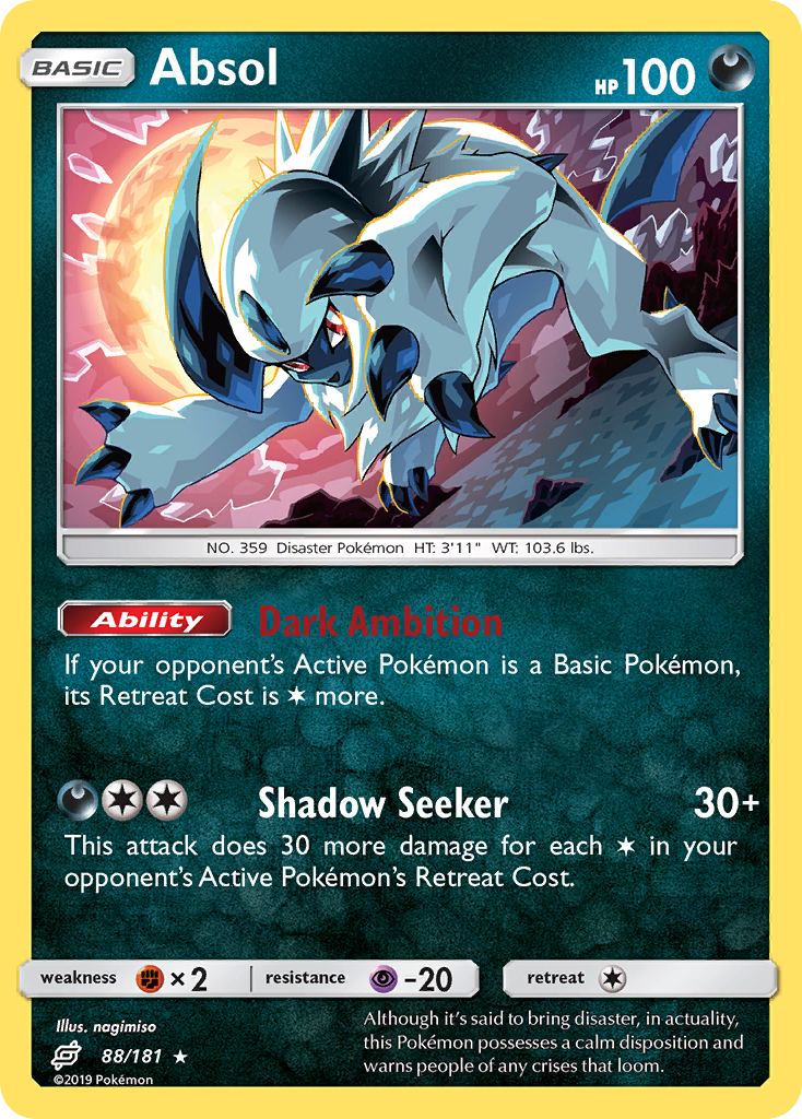 Absol 88/181 Team Up
