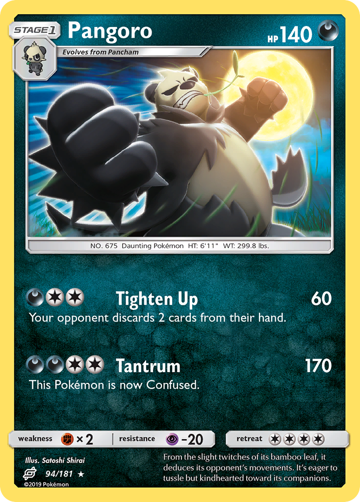 Pangoro 94/181 Team Up
