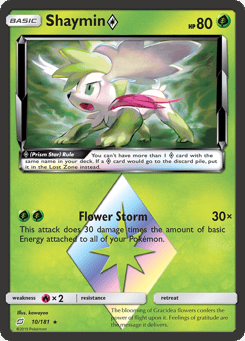 Shaymin ◇ 10/181 Team Up