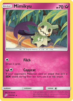 Mimikyu 112/181 Team Up