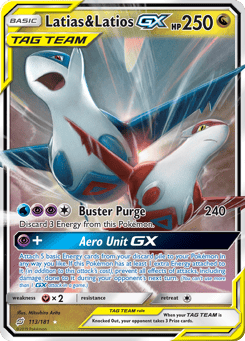 Latias & Latios-GX 113/181 Team Up