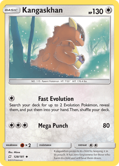 Kangaskhan 128/181 Team Up