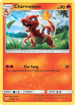 Charmeleon 13/181 Team Up