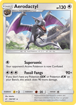 Aerodactyl 130/181 Team Up