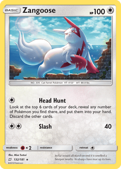 Zangoose 132/181 Team Up