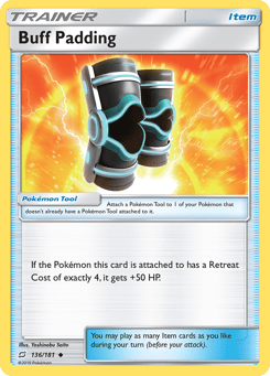 Buff Padding 136/181 Team Up