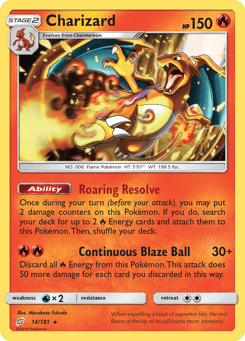 Charizard 14/181 Team Up