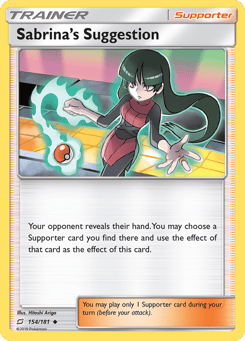 Sabrina's Suggestion 154/181 Team Up