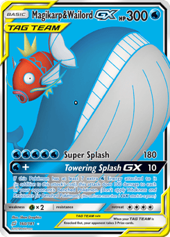 Magikarp & Wailord-GX 160/181 Team Up