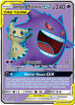 Gengar & Mimikyu-GX 164/181 Team Up