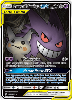 Gengar & Mimikyu-GX 165/181 Team Up