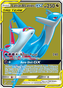 Latias & Latios-GX 169/181 Team Up