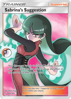 Sabrina's Suggestion 181/181 Team Up