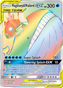 Magikarp & Wailord-GX 183/181 Team Up