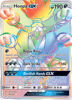 Hoopa-GX 187/181 Team Up