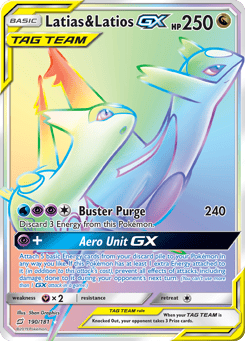 Latias & Latios-GX 190/181 Team Up