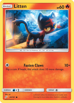Litten 20/181 Team Up