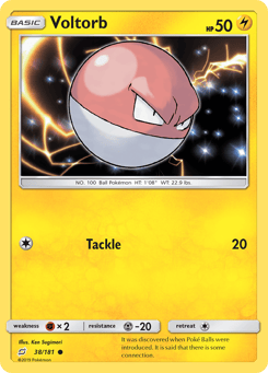 Voltorb 38/181 Team Up
