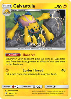 Galvantula 48/181 Team Up