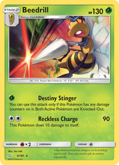 Beedrill 5/181 Team Up