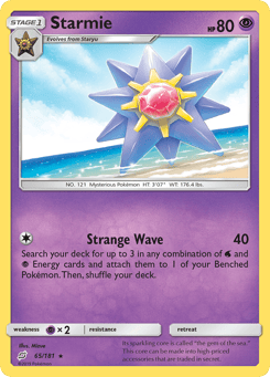 Starmie 65/181 Team Up