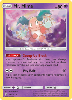 Mr. Mime 66/181 Team Up