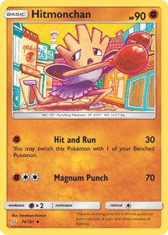 Hitmonchan 74/181 Team Up