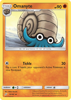 Omanyte 75/181 Team Up