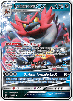 Incineroar-GX 97/181 Team Up