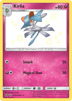 Kirlia SV35/SV94 Hidden Fates Shiny Vault