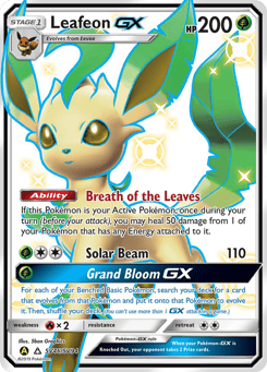 Leafeon-GX SV46/SV94 Hidden Fates Shiny Vault