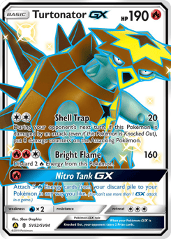Turtonator-GX SV52/SV94 Hidden Fates Shiny Vault