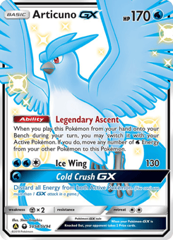 Articuno-GX SV54/SV94 Hidden Fates Shiny Vault