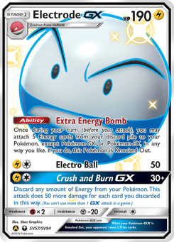 Electrode-GX SV57/SV94 Hidden Fates Shiny Vault