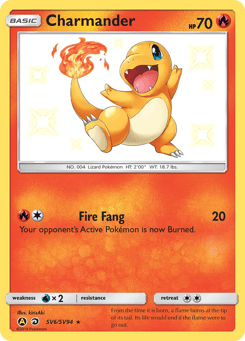 Charmander SV6/SV94 Hidden Fates Shiny Vault