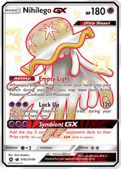 Nihilego-GX SV62/SV94 Hidden Fates Shiny Vault