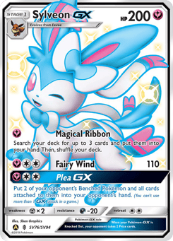 Sylveon-GX SV76/SV94 Hidden Fates Shiny Vault