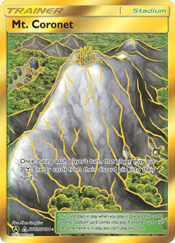 Mt. Coronet SV89/SV94 Hidden Fates Shiny Vault