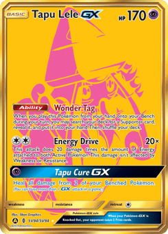 Tapu Lele-GX SV94/SV94 Hidden Fates Shiny Vault