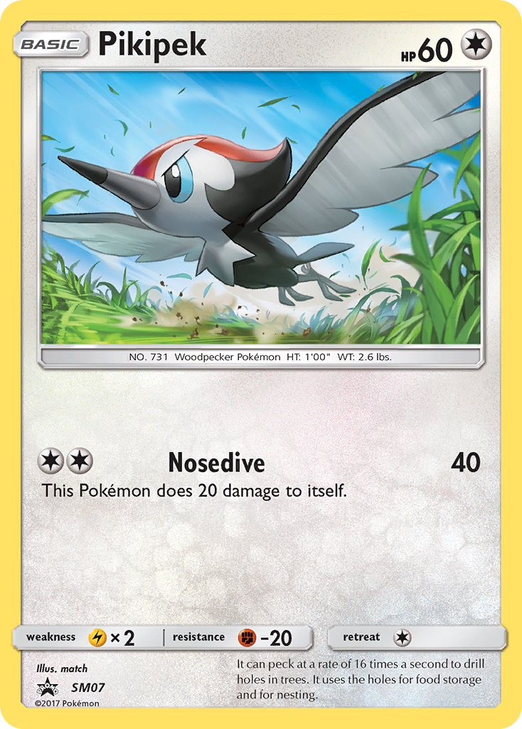 Pikipek SM07 SM Black Star Promos