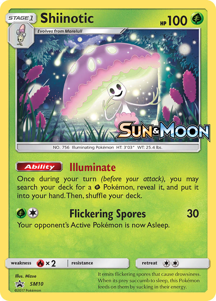 Shiinotic SM10 SM Black Star Promos