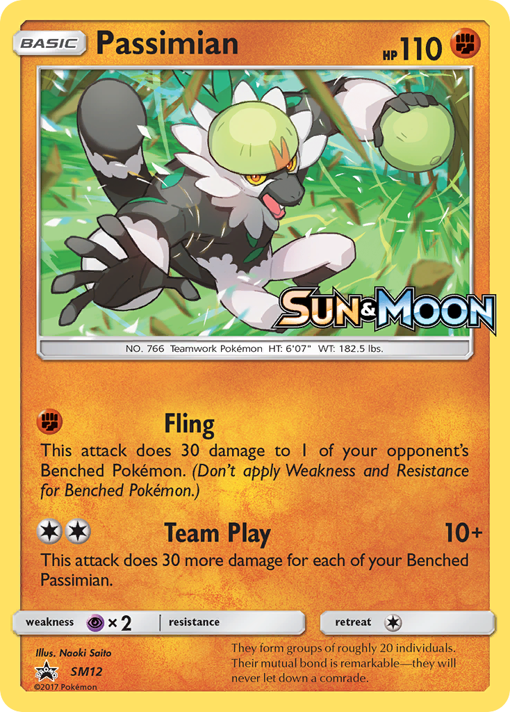Passimian SM12 SM Black Star Promos